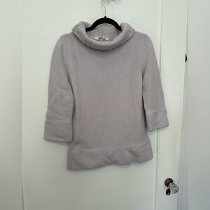 Marc Jacobs 100% cashmere light lavender turtleneck chunky sweater- size M
